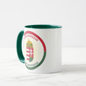 Hongarije Erfgoed Embleem Mok (Voorkant links)
