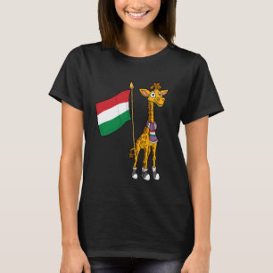 Hongarije Fan Hongarije Giraffe T-shirt