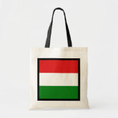 Hongarije Flag Bag Tote Bag (Voorkant)