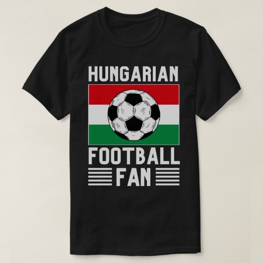 Hongarije Football T-shirt (Design voorkant)