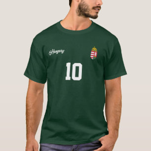 Hongarije Gepersonaliseerd Nationaal Team Jersey T-shirt