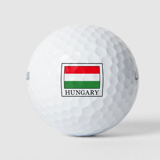 Hongarije Golfballen (Voorkant)