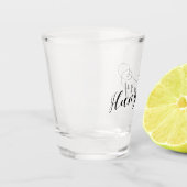 Hongarije Heart T-Shirt, Hongaars Shot Glas (Links)