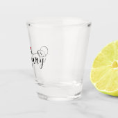 Hongarije Heart T-Shirt, Hongaars Shot Glas (Rechts)