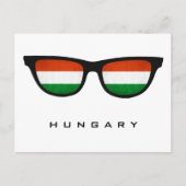 Hongarije heeft aangepaste tekst en kleuren briefk briefkaart (Voorkant)