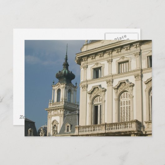 HONGARIJE, het Balatonmeer, KESZTHELY: Briefkaart (Voorkant / Achterkant)