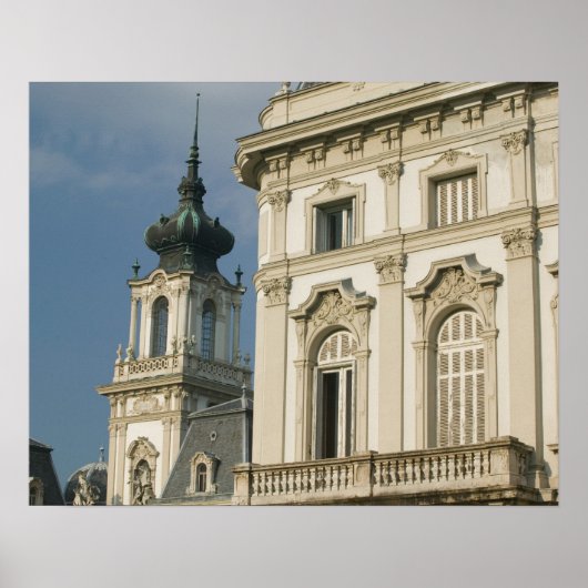 HONGARIJE, het Balatonmeer, KESZTHELY: Poster (Voorkant)