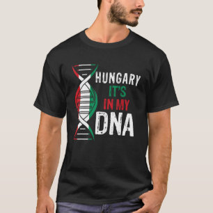 Hongarije het zit in mijn DNA Trotse Hongaar Honga T-shirt