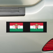 Hongarije, Hongarije Bumpersticker (Op auto)