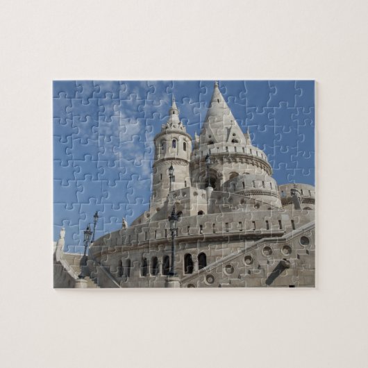 Hongarije, hoofdstad Boedapest. Boeda, Kasteel 2 Legpuzzel (Horizontaal)