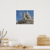 Hongarije, hoofdstad Boedapest. Boeda, Kasteel 2 Poster (Keuken)