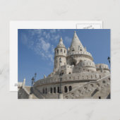 Hongarije, hoofdstad Boedapest. Buda, Castle 2 Briefkaart (Voorkant / Achterkant)