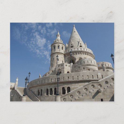 Hongarije, hoofdstad Boedapest. Buda, Castle 2 Briefkaart (Voorkant)