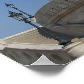 Hongarije, hoofdstad Boedapest. Buda, Castle 2 Poster (Hoek)