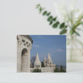 Hongarije, hoofdstad Boedapest. Buda, Castle Briefkaart (Staand voorkant)