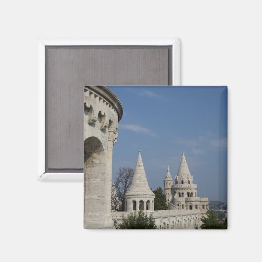 Hongarije, hoofdstad Boedapest. Buda, Castle Magneet (Voorkant / Achterkant)