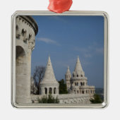 Hongarije, hoofdstad Boedapest. Buda, Castle Metalen Ornament (Voorkant)
