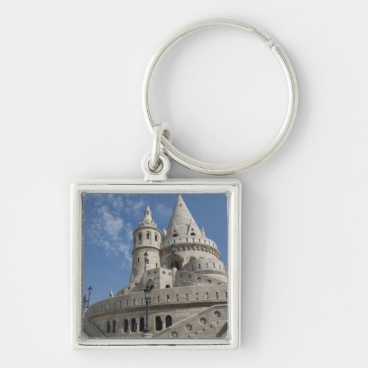 Hongarije, hoofdstad Boedapest. Buda, Kasteel 2 Sleutelhanger (Voorkant)