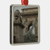 Hongarije, hoofdstad Boedapest. Historisch 2 Metalen Ornament (Rechts)