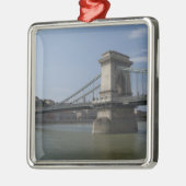 Hongarije, hoofdstad Boedapest. Historisch 3 Metalen Ornament (Links)