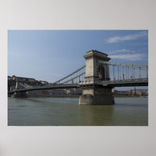 Hongarije, hoofdstad Boedapest. Historisch 3 Poster