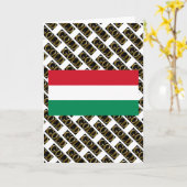 HONGARIJE KAART (Gele Bloem)