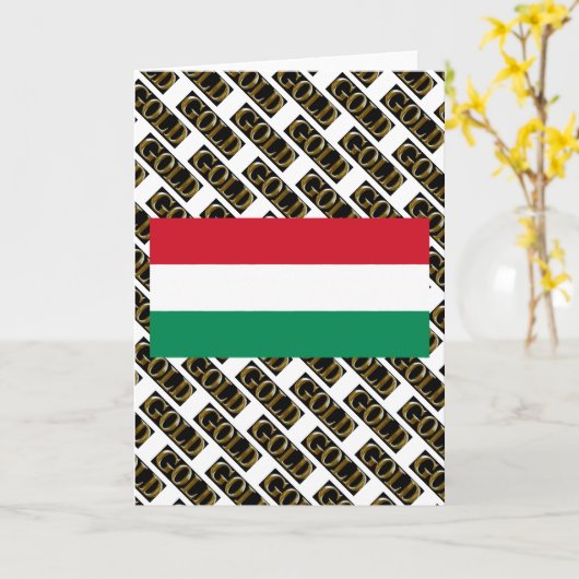 HONGARIJE KAART (Gele Bloem)