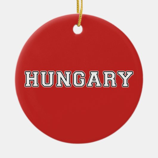 Hongarije Keramisch Ornament (Voorkant)