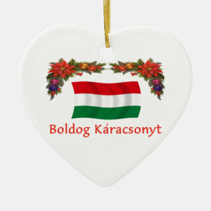 Hongarije Kerstmis Keramisch Ornament