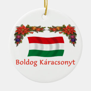 Hongarije Kerstmis Keramisch Ornament