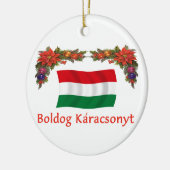 Hongarije Kerstmis Keramisch Ornament (Links)