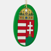 HONGARIJE*- kerstversiering / Magyar Dísz Keramisch Ornament (Rechts)