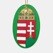 HONGARIJE*- kerstversiering / Magyar Dísz Keramisch Ornament (Links)