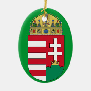 HONGARIJE*- kerstversiering / Magyar Dísz Keramisch Ornament