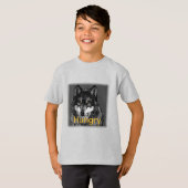 Hongarije - Kinderen Basic T-Shirt (Voorkant volledig)