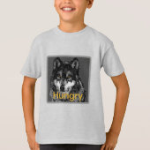 Hongarije - Kinderen Basic T-Shirt (Voorkant)