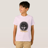 Hongarije - Kinderen Basic T-Shirt (Voorkant volledig)
