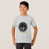 Hongarije - Kinderen Basic T-Shirt (Voorkant volledig)