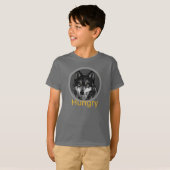 Hongarije - Kinderen Basic T-Shirt (Voorkant volledig)