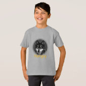 Hongarije - Kinderen Basic T-Shirt (Voorkant volledig)