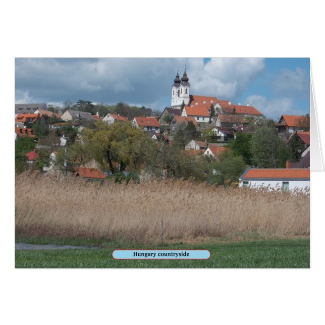 Hongarije landschap (Voorkant Horizontaal)