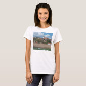 Hongarije landschap t-shirt (Voorkant volledig)