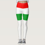 Hongarije Leggings<br><div class="desc">Vlag van Hongarije,  rood wit groen</div>