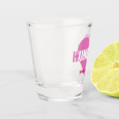 Hongarije Liefde aangepaste naam shot glas (Links)