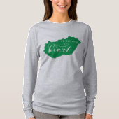 Hongarije ligt in mijn hart t-shirt (Voorkant)