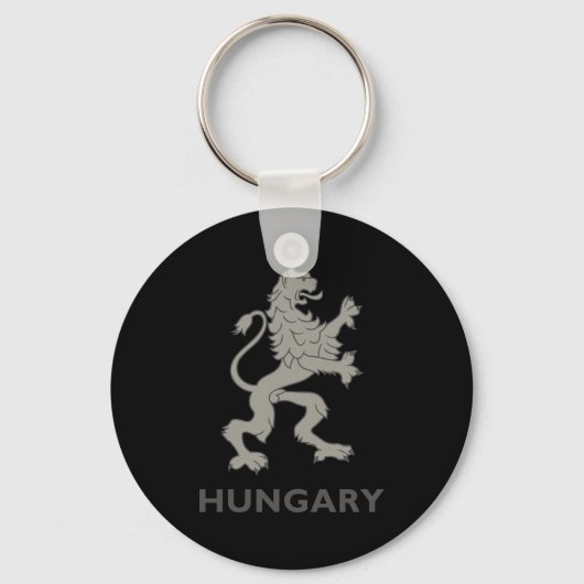 Hongarije Lion Sleutelhanger (Voorkant)