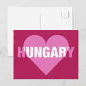 Hongarije Love briefkaart (Voorkant / Achterkant)