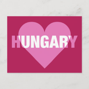 Hongarije Love briefkaart