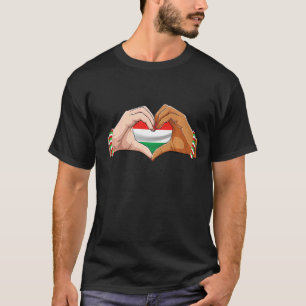hongarije Mannen hongaarse vlag hongaars vaderland T-shirt