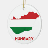 HONGARIJE MAP KERAMISCH ORNAMENT (Links)